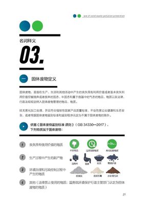 新《固廢法》實(shí)施一周年普法宣傳 |《固體廢物污染環(huán)境防治法宣傳手冊》